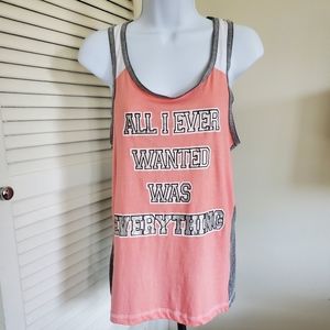 💥Lounge Wear Tank Top  Size Small